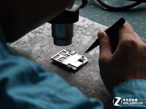 参观海信手机研发